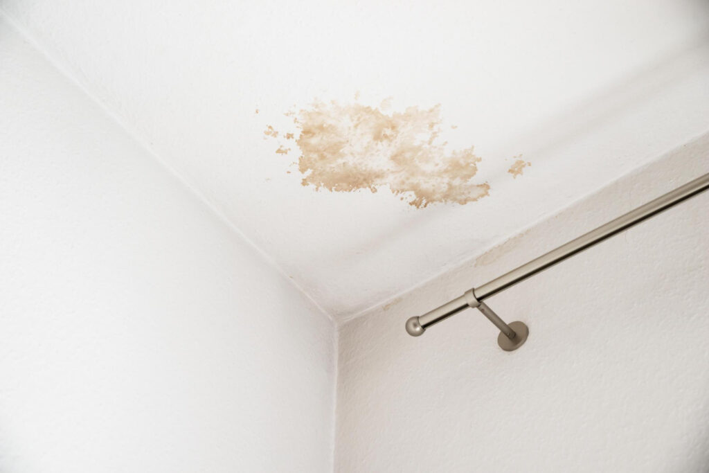 ceiling water leak